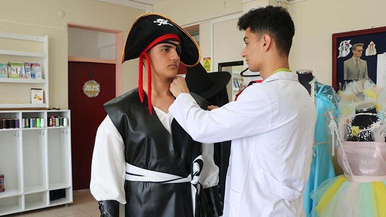 Masallardan fırlamış gibi... Liseli gençlerin sıra dışı projesi